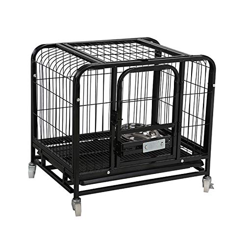 Haustierkäfig Für Den Innenbereich, Kräftiger Hundekäfig, Doppeltüren Plus Dachfenster, Robust Und Für Mittelgroße Und Große Katzen Und Hunde, Verschiedene Grö, Haustierkäfig Für Den Innenbereich, Kräftiger Hundekäfig, Doppeltüren Plus Dachfenster, Robust Und Für Mittelgroße Und Große Katzen Und Hunde, Verschiedene Grö, von HPTHLY