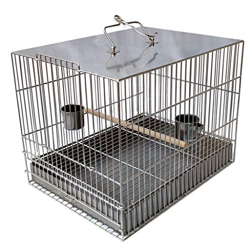 Hühnerstall, Quadratischer Papageienkäfig Aus Edelstahl, Große Kapazität, Vogelbadkäfig Für Ziervögel, Heimtierbedarf, Geflügelpflege, Hühnerstall, Quadratischer Papageienkäfig Aus Edelstahl, Große Kapazität, Vogelbadkäfig Für Ziervögel, Heimtierbedarf, Geflügelpflege, von HPTHLY