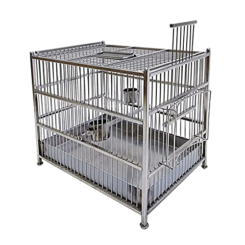 Vogelkäfig 304 Edelstahl Badekäfig Badewanne Papagei Außenkäfig Baden Quadratischer Vogelkäfig Haustier Vogelhäuser Heimtierbedarf, Vogelkäfig 304 Edelstahl Badekäfig Badewanne Papagei Außenkäfig Baden Quadratischer Vogelkäfig Haustier Vogelhäuser Heimtierbedarf, von HPTHLY