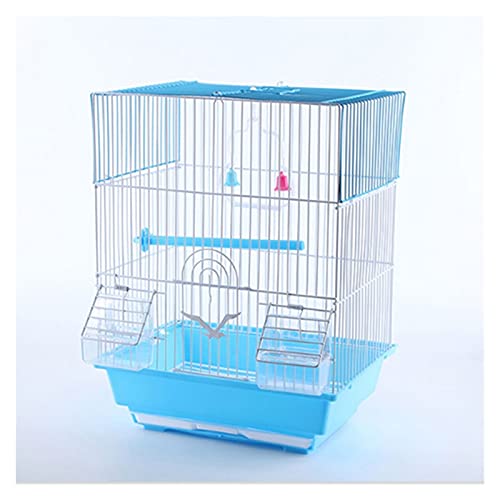 Vogelnest Vogelkäfig Naturgras Eierkäfig Vogelhaus Kleiner Käfig Für Papageien Kanarienvögel Set Mit Stehendem Stock Wassernapf Futterbox Vogelkäfig, von HPTHLY