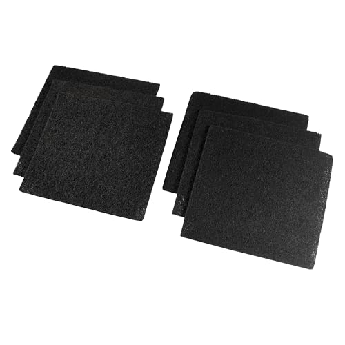 HQRP 6-Piece Aktivkohle-Streu-Boxen-Filter Kompatibel mit Hooded Cat Litter Box, 6 x 6.5 Inch Trimmable Pads, 10mm Thick HQRP 6-Piece Aktivkohle-Streu-Boxen-Filter Kompatibel mit Hooded Cat Litter Box, 6 x 6.5 Inch Trimmable Pads, 10mm Thick von HQRP