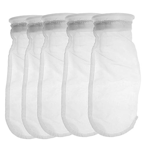 HRTFILTERS Filtersocken aus Nylon, 10,2 cm Ring, 300 Mikrometer, 30,8 cm lang, für Aquarium-Wasserfilterbeutel (300 Mikron), 5 Stück HRTFILTERS Filtersocken aus Nylon, 10,2 cm Ring, 300 Mikrometer, 30,8 cm lang, für Aquarium-Wasserfilterbeutel (300 Mikron), 5 Stück von HRTFILTERS