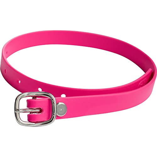 SPRENGER BioThane Sporenriemen, Edelstahl Rostfrei – 45 cm, pink von Herm Sprenger