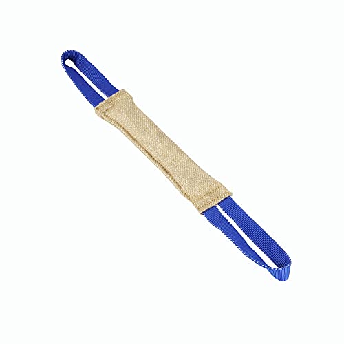 Sprenger Beisswurst für Hunde I sehr Robustes Hundespielzeug aus langlebiger Jute I Tauziehen und Zerrspiele für große Hunde, Bringsel mit 2 Handschlaufen Größe Y (31 x 7 cm) von Herm Sprenger