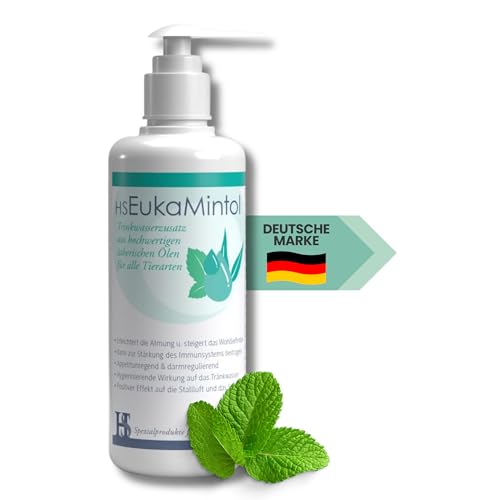 H&S EukaMintol 250ml Trinkwasserzusatz aus ätherischen Ölen spez. für Hühner, Tauben & Kaninchen - erleichtert die Atmung & steigert das Wohlbefinden - unterstützend für einen gesunden Darm H&S EukaMintol 250ml Trinkwasserzusatz aus ätherischen Ölen spez. für Hühner, Tauben & Kaninchen - erleichtert die Atmung & steigert das Wohlbefinden - unterstützend für einen gesunden Darm von H&S