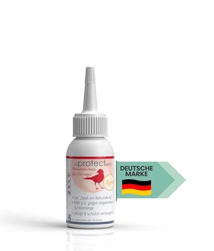 HS Spot on Bird Light – Pflegemittel für Kleinvögel – 50 ml von HS Sikma