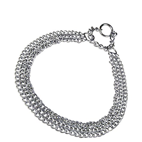 HS Sprenger Dreifach-Halskette, Chromstahl, 45 cm, 0,114 kg von HS Sprenger