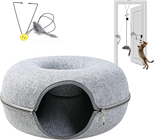 Haustierhäuser Abnehmbares Katzenbett erhältlich Tunnel Katzennest runder Filztunnel Haustierbett Four Seasons halbgeschlossenes waschbares Hundebett super gemütlich Neu Haustierhäuser Abnehmbares Katzenbett erhältlich Tunnel Katzennest runder Filztunnel Haustierbett Four Seasons halbgeschlossenes waschbares Hundebett super gemütlich Neu von HSHTTKL