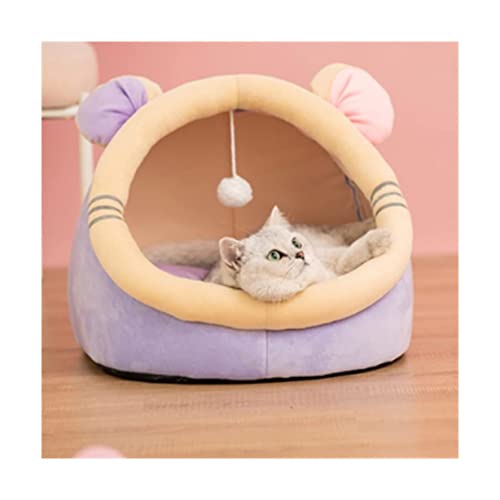 Haustierhäuser Dickes und warmes Haustierbett, Hundebett, Katzenbett, Haus, Winterschlafsack, tragbares Welpenzelt mit abnehmbarem Kissen, verbessert den Schlaf Neu Haustierhäuser Dickes und warmes Haustierbett, Hundebett, Katzenbett, Haus, Winterschlafsack, tragbares Welpenzelt mit abnehmbarem Kissen, verbessert den Schlaf Neu von HSHTTKL