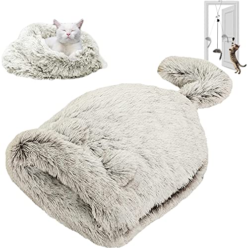 Haustierhäuser Halbgeschlossener Katzenschlafsack, multifunktional, verbesserte wärmende Plüschdecke, Katzenbett, Winter-Heizvlies, warm, Keine Verformung Neu Haustierhäuser Halbgeschlossener Katzenschlafsack, multifunktional, verbesserte wärmende Plüschdecke, Katzenbett, Winter-Heizvlies, warm, Keine Verformung Neu von HSHTTKL
