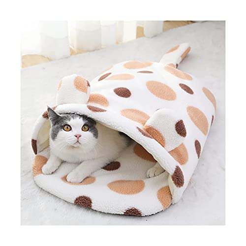 Haustierhäuser Halbgeschlossenes, wärmendes Katzenbett, körniges Vlies, Premium-Selbstrutschfester Hundeschlafsack, thermische Haustierhöhle, weiche Kleintiermatte Neu Haustierhäuser Halbgeschlossenes, wärmendes Katzenbett, körniges Vlies, Premium-Selbstrutschfester Hundeschlafsack, thermische Haustierhöhle, weiche Kleintiermatte Neu von HSHTTKL