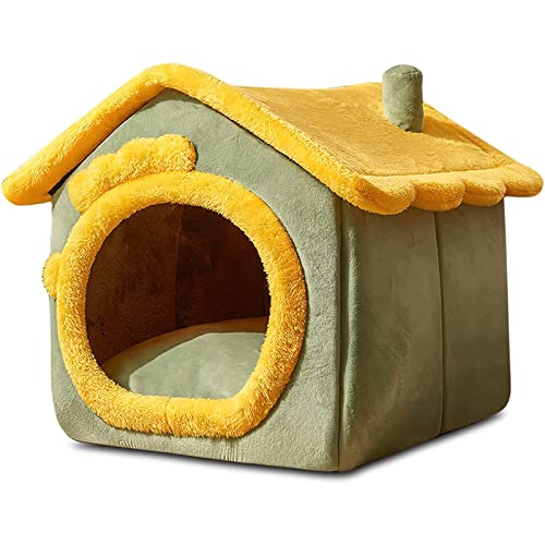 Haustierhäuser Luxuriöses Plüsch-Katzenbett, waschbares Hundebett, warmes und gemütliches Haustierbett, faltbares, bequemes Haustier-Katzenhaus, Hundebett mit abnehmbarem Kissen Neu Haustierhäuser Luxuriöses Plüsch-Katzenbett, waschbares Hundebett, warmes und gemütliches Haustierbett, faltbares, bequemes Haustier-Katzenhaus, Hundebett mit abnehmbarem Kissen Neu von HSHTTKL