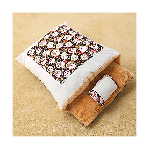 Haustierhäuser Premium Kuschelbett für kleine Katzen, selbstwärmender Schlafsack, Höhlenbett, ganzjährig, Schlaf, Spielruhe, atmungsaktives Winter-Haustierbett, Sofa Neu Haustierhäuser Premium Kuschelbett für kleine Katzen, selbstwärmender Schlafsack, Höhlenbett, ganzjährig, Schlaf, Spielruhe, atmungsaktives Winter-Haustierbett, Sofa Neu von HSHTTKL