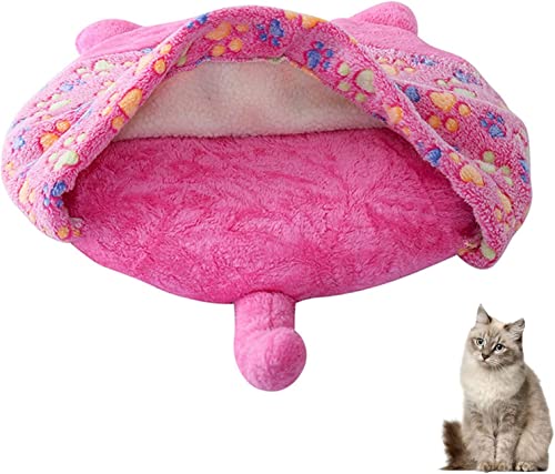 Haustierhäuser Verbessern Sie den Schlaf, Katzenschlafsack, bissfestes Haustierbett, Halbhöhlen-Design, beruhigend und gemütlich, weich, selbstwärmend für Katzen Neu Haustierhäuser Verbessern Sie den Schlaf, Katzenschlafsack, bissfestes Haustierbett, Halbhöhlen-Design, beruhigend und gemütlich, weich, selbstwärmend für Katzen Neu von HSHTTKL