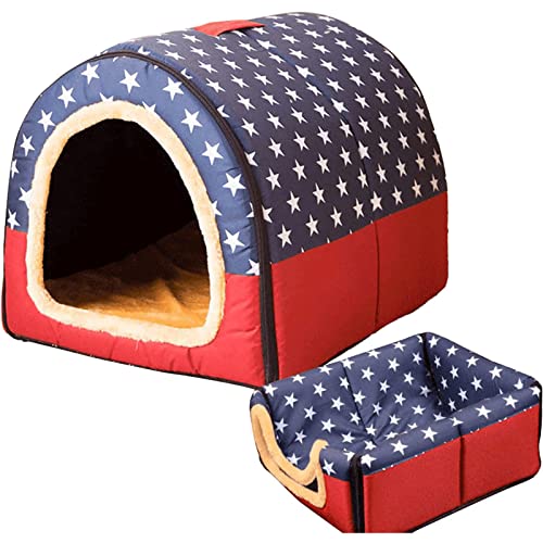 Haustierhäuser Verdicktes geschlossenes Katzenbett Premium Cave Pet Bed für Katzen und kleine Hunde Beruhigendes und gemütliches Schlafkissen Verbessert den Schlaf Neu Haustierhäuser Verdicktes geschlossenes Katzenbett Premium Cave Pet Bed für Katzen und kleine Hunde Beruhigendes und gemütliches Schlafkissen Verbessert den Schlaf Neu von HSHTTKL