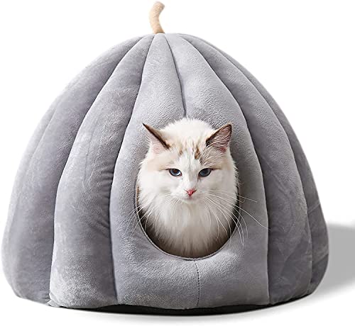 Haustierhäuser Winter-Katzenbett aus weichem Stoff, stabil und Nicht zusammenklappbar, mit herausnehmbarem, waschbarem Innenkissen, weiches Bett Neu Haustierhäuser Winter-Katzenbett aus weichem Stoff, stabil und Nicht zusammenklappbar, mit herausnehmbarem, waschbarem Innenkissen, weiches Bett Neu von HSHTTKL