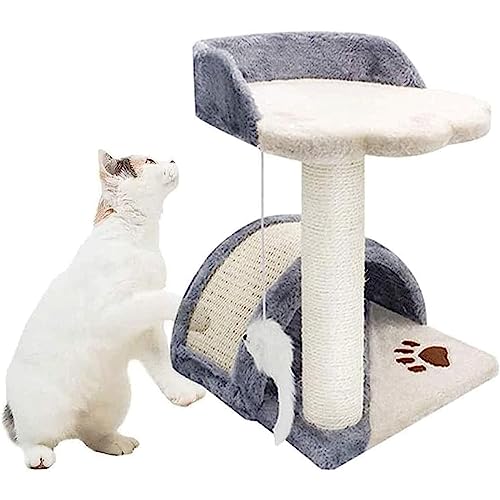Katzenhäuser Zuverlässiger, zarter Kratzbaum für Katzenaktivitäten mit Kratzbäumen und Spielzeugball für Kätzchen. Katzenturm, platzsparend Neu Katzenhäuser Zuverlässiger, zarter Kratzbaum für Katzenaktivitäten mit Kratzbäumen und Spielzeugball für Kätzchen. Katzenturm, platzsparend Neu von HSHTTKL