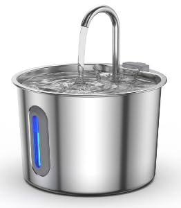 Katzenbrunnen Edelstahl Trinkbrunnen für Katze von HSHa