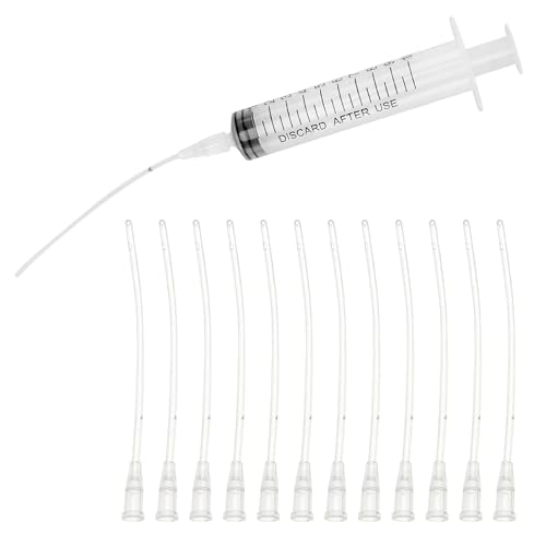 12 Stück Jungvögel Füttern Schlauch, Enthält eine 10-ml-Spritze, Feeder Futter, Nachhaltige Ernährungssonde für Handfütterung Baby Vögel und Papageien, Milch, und Wasserzufuhr sowie Medikamentengab von HSLPSM