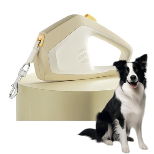 HSTWODE 1 Stück Einziehbare Leine für kleine Hunde, hochfest, ausziehbar, Hundetrainingsseil, verschleißfestes Außenseil für den Außenbereich, für kleine und mittelgroße Hunde (fig. reaktionär) HSTWODE 1 Stück Einziehbare Leine für kleine Hunde, hochfest, ausziehbar, Hundetrainingsseil, verschleißfestes Außenseil für den Außenbereich, für kleine und mittelgroße Hunde (fig. reaktionär) von HSTWODE