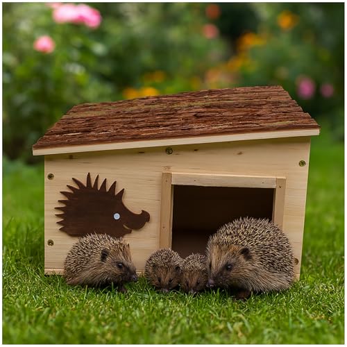 HTI living Winterquartier für Igel Holz Igelhaus von HTI living