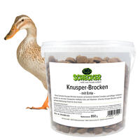 Schecker - Schecker Knusper-Brocken mit Ente [850g] von HTN - Heimtiernahrung GmbH