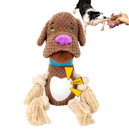 Plüschspielzeug für Hunde, Hundespielzeug mit Sound, Plüschspielzeug für Hunde, interaktives Hundespielzeug, Plüschtiere für kleine, mittlere und große Hunde Plüschspielzeug für Hunde, Hundespielzeug mit Sound, Plüschspielzeug für Hunde, interaktives Hundespielzeug, Plüschtiere für kleine, mittlere und große Hunde von HTRTRR