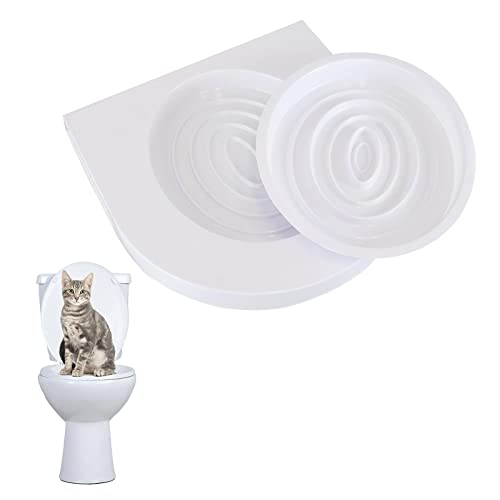 Katzentoilettensitz-Trainingsset, keine Katzentoilette mehr, Katzentoilette, mit Töpfchen-Zugsystem, Katzenminze, mit Schritt-für-Schritt-Anleitung (evtl. nicht in HTUK Katzentoilettensitz-Trainingsset, keine Katzentoilette mehr, Katzentoilette, mit Töpfchen-Zugsystem, Katzenminze, mit Schritt-für-Schritt-Anleitung (evtl. nicht in HTUK von HTUK