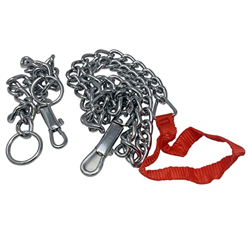Metall-Hundeleine, robuste Hundeleine, Haustierkette, kaufest, Länge 1,2 m, Breite 0,4 cm, strapazierfähig, robuste Haustier-Hundeleine HTUK Metall-Hundeleine, robuste Hundeleine, Haustierkette, kaufest, Länge 1,2 m, Breite 0,4 cm, strapazierfähig, robuste Haustier-Hundeleine HTUK von HTUK