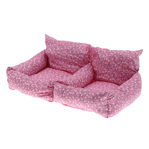 HTYG Kleintier Bett Sofa Nest-Warm Kuschelbett-für Eichhörnchen-Meerschweinchen-Hamster-Igel-Kaninchen-kleine Haustierbett-waschbar von HTYG