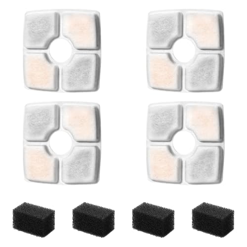 HUAJINGKEJI 1 Set Katzen Wasserbrunnen Trinkbrunnen Aktivkohlefilter für Haustier Auto Trinkspender Zubehör HUAJINGKEJI 1 Set Katzen Wasserbrunnen Trinkbrunnen Aktivkohlefilter für Haustier Auto Trinkspender Zubehör von HUAJINGKEJI