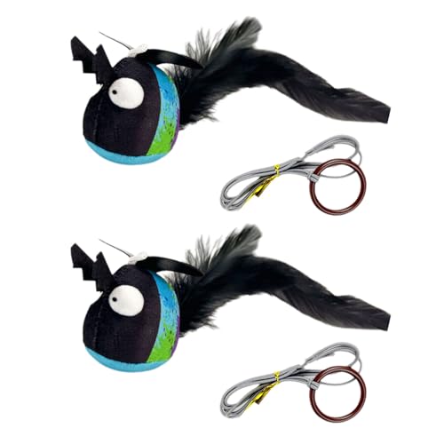 HUAJINGKEJI Cat Bugs Toy Kitten Quietschspielzeug mit Sound Zahnen Kauen Käfer mit Sound zum Trainieren HUAJINGKEJI Cat Bugs Toy Kitten Quietschspielzeug mit Sound Zahnen Kauen Käfer mit Sound zum Trainieren von HUAJINGKEJI