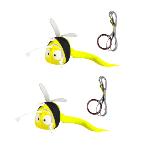 HUAJINGKEJI Cat Bugs Toy Kitten Quietschspielzeug mit Sound Zahnen Kauen Käfer mit Sound zum Trainieren HUAJINGKEJI Cat Bugs Toy Kitten Quietschspielzeug mit Sound Zahnen Kauen Käfer mit Sound zum Trainieren von HUAJINGKEJI