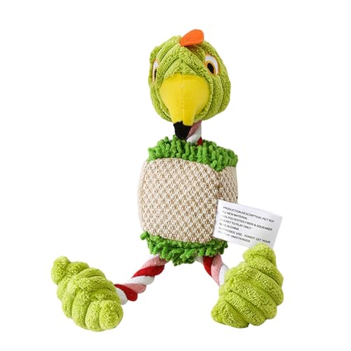 HUAJINGKEJI Hundeseil Apportierspielzeug Spiel für Hunde Zahnen Kauen Backenzähne Spielzeug Hund Cartoon Vogel Spielzeug für Indoor Hunde HUAJINGKEJI Hundeseil Apportierspielzeug Spiel für Hunde Zahnen Kauen Backenzähne Spielzeug Hund Cartoon Vogel Spielzeug für Indoor Hunde von HUAJINGKEJI