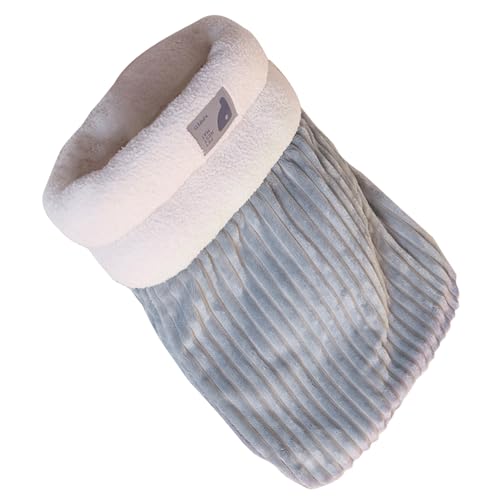HUAJINGKEJI Katzen-Schlafsack, Fleece-Winterdecke, Taschennest, dickes Futter, pelzig, warm, für Haustiere, Kätzchen, Welpen, Grau/Weiß/Braun HUAJINGKEJI Katzen-Schlafsack, Fleece-Winterdecke, Taschennest, dickes Futter, pelzig, warm, für Haustiere, Kätzchen, Welpen, Grau/Weiß/Braun von HUAJINGKEJI