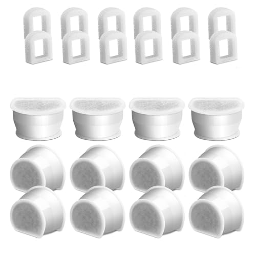 HUAJINGKEJI Katzen Wasserbrunnen Ersatz Trinkbrunnen Filter Kohlefilter Vorfilter Schaum Set für Wasserreinigung HUAJINGKEJI Katzen Wasserbrunnen Ersatz Trinkbrunnen Filter Kohlefilter Vorfilter Schaum Set für Wasserreinigung von HUAJINGKEJI