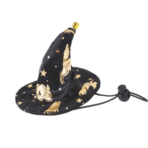 HUAJINGKEJI Lustiges Hexenkostüm für Katzen, Hund, Cosplay, Umhang, Sternendruck, bequemer Umhang, Kostüm, Halloween, Cosplay-Zubehör HUAJINGKEJI Lustiges Hexenkostüm für Katzen, Hund, Cosplay, Umhang, Sternendruck, bequemer Umhang, Kostüm, Halloween, Cosplay-Zubehör von HUAJINGKEJI