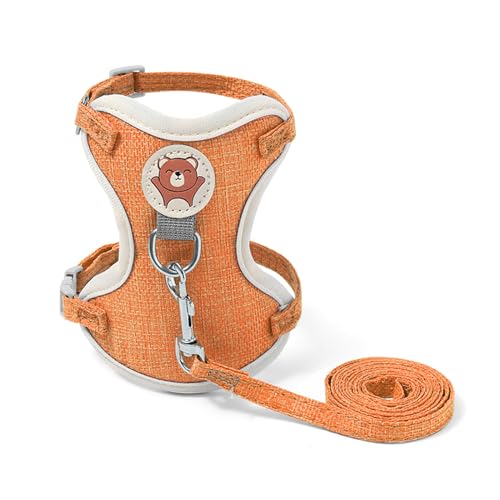 HUAJINGKEJI Modisches Hundegeschirr, verstellbare Länge, Zugseil für Brust und Rücken, mit stabiler Schnalle, für Spaziergänge im Freien HUAJINGKEJI Modisches Hundegeschirr, verstellbare Länge, Zugseil für Brust und Rücken, mit stabiler Schnalle, für Spaziergänge im Freien von HUAJINGKEJI