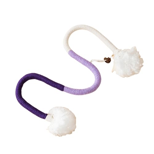 HUAJINGKEJI Verspieltes Baumwollseil für Katzen, Teasing Seil, Spielzeug, Indoor-Übung, Kauspielzeug, Jagd, Zahnen, Katzen, Teasing Rope Supply von HUAJINGKEJI