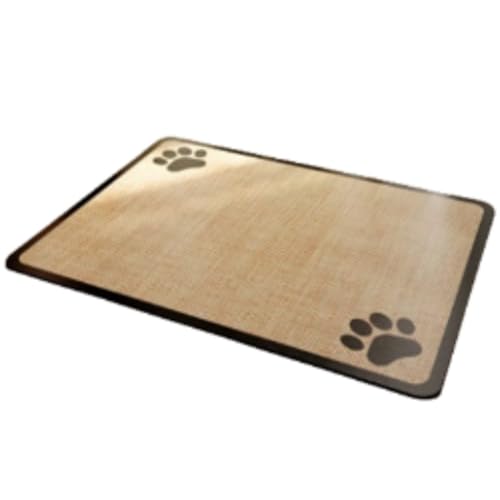 Futternapf-Matte für Hunde und Katzen, rutschfest, auslaufsicher, saugfähig, verhindert Verschütten, leicht zu reinigen, Haustier-Tischset für Zuhause, Zwinger und Tierärztliche Verwendung (Stil 1,50 Futternapf-Matte für Hunde und Katzen, rutschfest, auslaufsicher, saugfähig, verhindert Verschütten, leicht zu reinigen, Haustier-Tischset für Zuhause, Zwinger und Tierärztliche Verwendung (Stil 1,50 von HUAMIAN