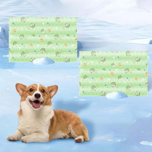 HUAMIAN Gel-Kühlmatte für Haustiere, kratzfeste Hunde-Kühlmatte, Bett, wasserdicht, doppelseitig, sofortige Kühlung für Hunde und Katzen, Sommerzubehör für Haustiere, Wärmeentlastung (Stil 5,40 x 50 HUAMIAN Gel-Kühlmatte für Haustiere, kratzfeste Hunde-Kühlmatte, Bett, wasserdicht, doppelseitig, sofortige Kühlung für Hunde und Katzen, Sommerzubehör für Haustiere, Wärmeentlastung (Stil 5,40 x 50 von HUAMIAN