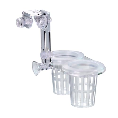 HUANGANG Aquarium-Pflanzenhalter zum Aufhängen für Aquaponische Pflanzen, Pflanzenhalter mit Schlitzen und Löchern für Aquarien HUANGANG Aquarium-Pflanzenhalter zum Aufhängen für Aquaponische Pflanzen, Pflanzenhalter mit Schlitzen und Löchern für Aquarien von HUANGANG
