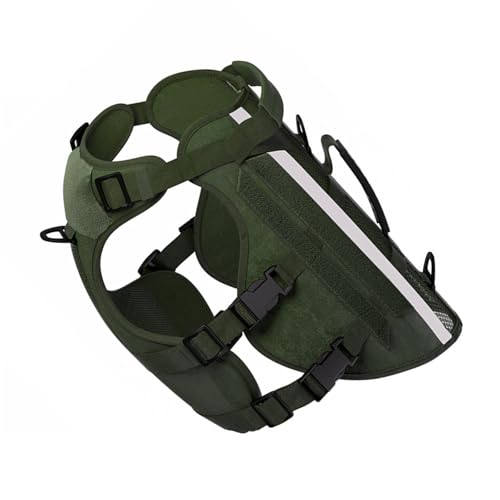 HUANGANG Hundegeschirr Reflektierende Weste Verstellbare Trainingsweste Haustier Starkes Training Gehen Schwimmen Wandern Reflektierender Gürtel HUANGANG Hundegeschirr Reflektierende Weste Verstellbare Trainingsweste Haustier Starkes Training Gehen Schwimmen Wandern Reflektierender Gürtel von HUANGANG