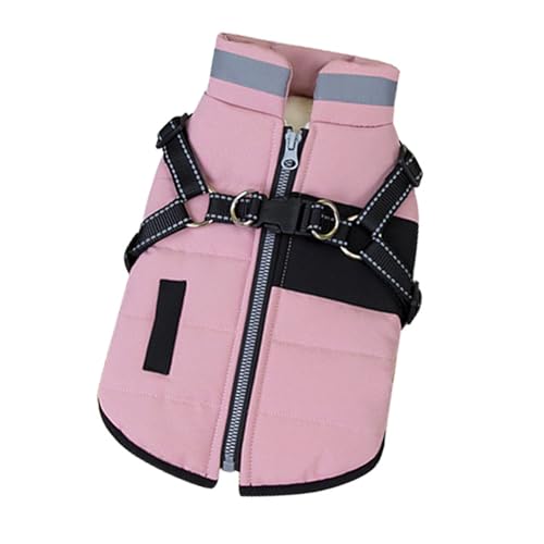 HUANGANG Warmer Wintermantel für kaltes Wetter, gepolsterte Kleidung für kleine Rassen, 2 Beine, Baumwolljacken für Hunde HUANGANG Warmer Wintermantel für kaltes Wetter, gepolsterte Kleidung für kleine Rassen, 2 Beine, Baumwolljacken für Hunde von HUANGANG