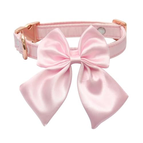 HUANGGG Haustierhalsband für kleine Haustiere, gewebtes Halsband für den täglichen Spaziergang, weich und bequem, mit Metallschnalle, elegantes Halsband HUANGGG Haustierhalsband für kleine Haustiere, gewebtes Halsband für den täglichen Spaziergang, weich und bequem, mit Metallschnalle, elegantes Halsband von HUANGGG