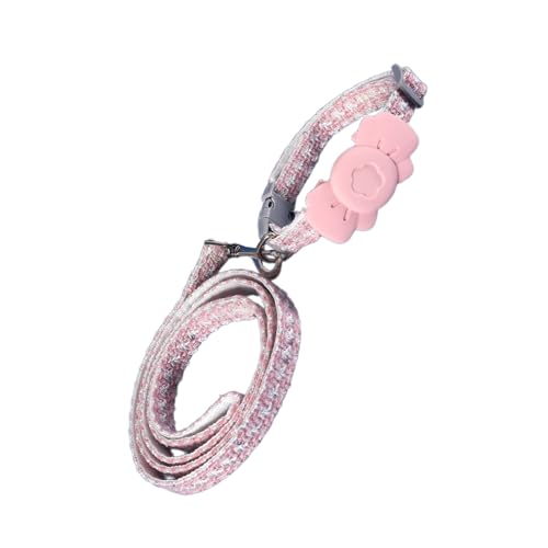HUANGGG Hundehalsband mit schöner Schleife, Gürtel zum Laufen und Schwimmen, für kleine bis große Hunde, lange Leine, mehrfarbig HUANGGG Hundehalsband mit schöner Schleife, Gürtel zum Laufen und Schwimmen, für kleine bis große Hunde, lange Leine, mehrfarbig von HUANGGG