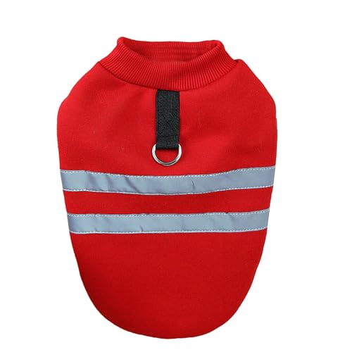 HUANGGG Hundemantel für große Hunde, reflektierende Streifen, Kapuzenpullover für Haustiere, Hunde, Frühlingsmantel, Sweatshirt, zweibeiniger Pullover HUANGGG Hundemantel für große Hunde, reflektierende Streifen, Kapuzenpullover für Haustiere, Hunde, Frühlingsmantel, Sweatshirt, zweibeiniger Pullover von HUANGGG