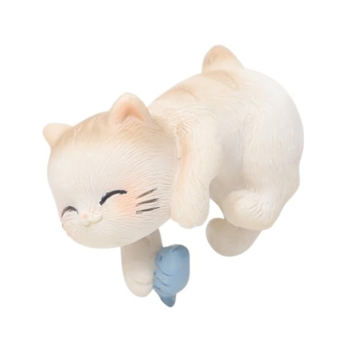 HUANGGG Kunstharz-Katzenfiguren, Cartoon-Katzenfiguren, Landschaftsdekoration, Wassertiermode, simulierte Aquarien, Katzen-Ornament HUANGGG Kunstharz-Katzenfiguren, Cartoon-Katzenfiguren, Landschaftsdekoration, Wassertiermode, simulierte Aquarien, Katzen-Ornament von HUANGGG
