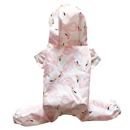 HUANGGG Regenmantel für Hunde mit Cartoon-Motiv, für alle Jahreszeiten, Outdoor-Aktivitäten, mit Kapuze, 4 Beinen HUANGGG Regenmantel für Hunde mit Cartoon-Motiv, für alle Jahreszeiten, Outdoor-Aktivitäten, mit Kapuze, 4 Beinen von HUANGGG