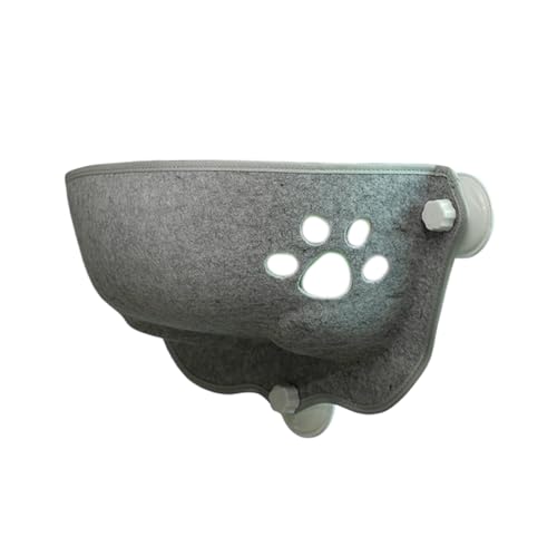HUANGING Katzenhängematte, Fensterstange, weicher Filz, Schlafbett, Haustier-Lebensraum, Dekoration, Sonnenbaden, Fensterbett, Winterbettwäsche HUANGING Katzenhängematte, Fensterstange, weicher Filz, Schlafbett, Haustier-Lebensraum, Dekoration, Sonnenbaden, Fensterbett, Winterbettwäsche von HUANGING